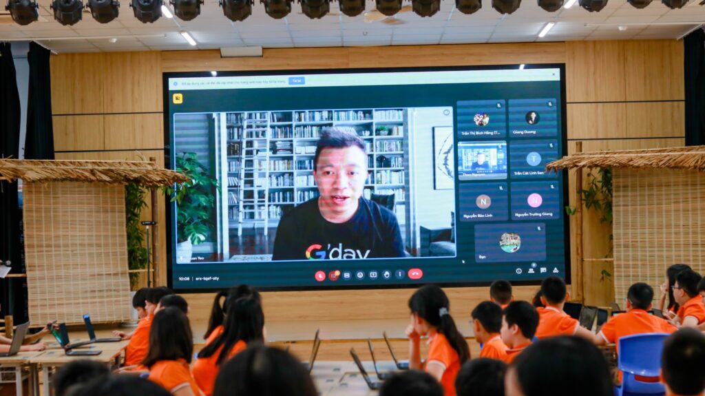 Ông Suan Yeo – Giám đốc chương trình phát triển người dùng của Google for Education tại khu vực Châu Á Thái Bình Dương chia sẻ tư·