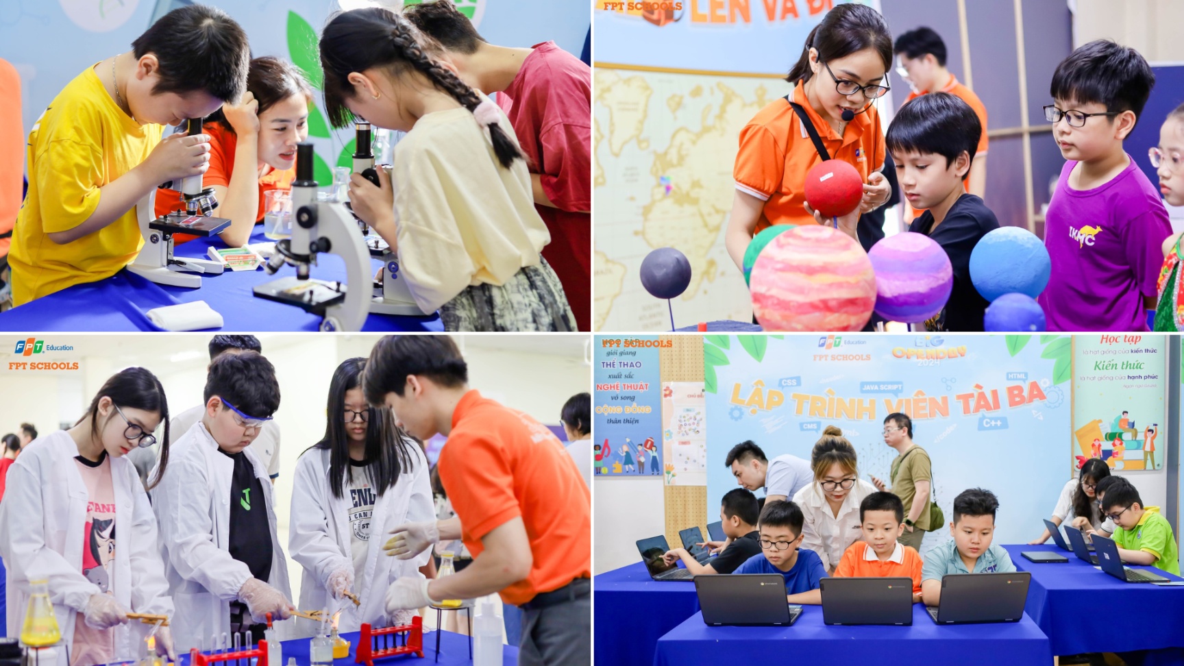 Các tân FPTers THCS trải nghiệm tại BIG OPENDAY