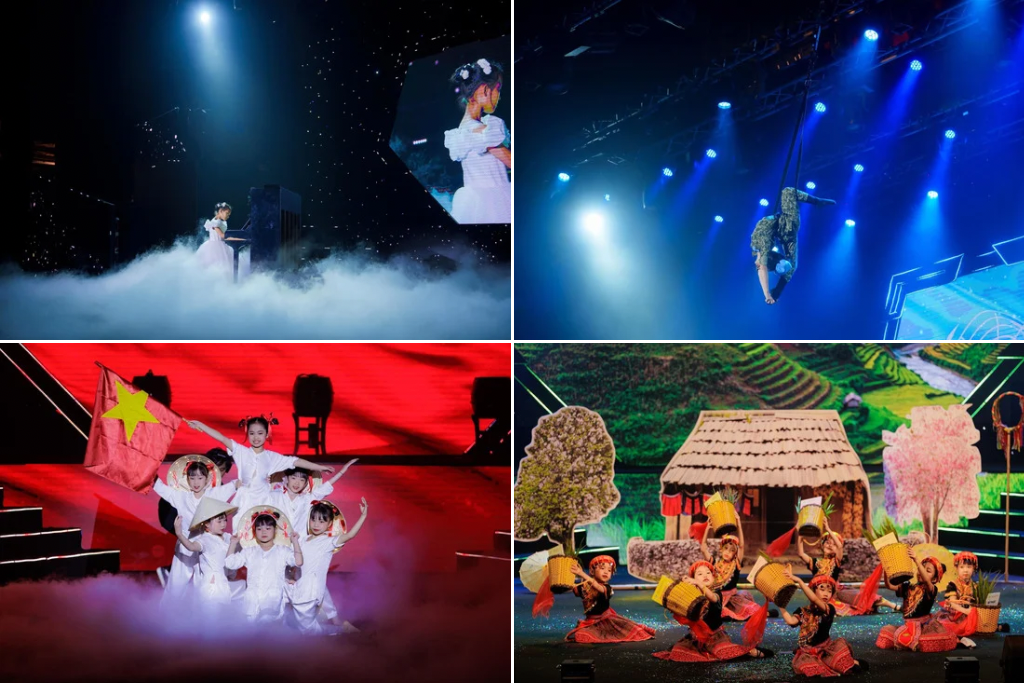 Những khoảnh khắc nổi bật của top 16 tại đêm Chung kết Fschools Talent Show 2024