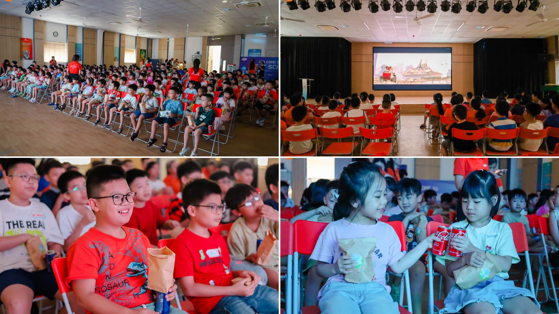 Buổi chiếu phim tạo nên không gian thư giãn, truyền đi những thông điệp về bảo vệ môi trường một cách nhẹ nhàng và sâu sắc.