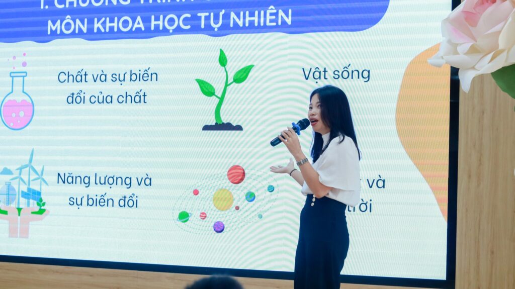 Cô Phạm Thị Nga chia sẻ về lộ trình học môn Khoa học Tự nhiên tại FPT Schools Cầu Giấy