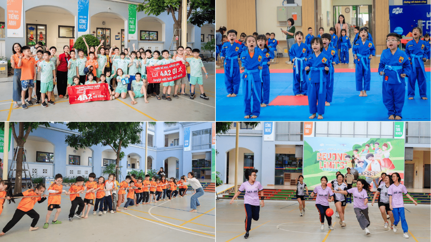 Học sinh tham gia sôi nổi Hội thao Beyond Limits