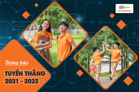 Thông báo tuyển thẳng năm học 2021-2022