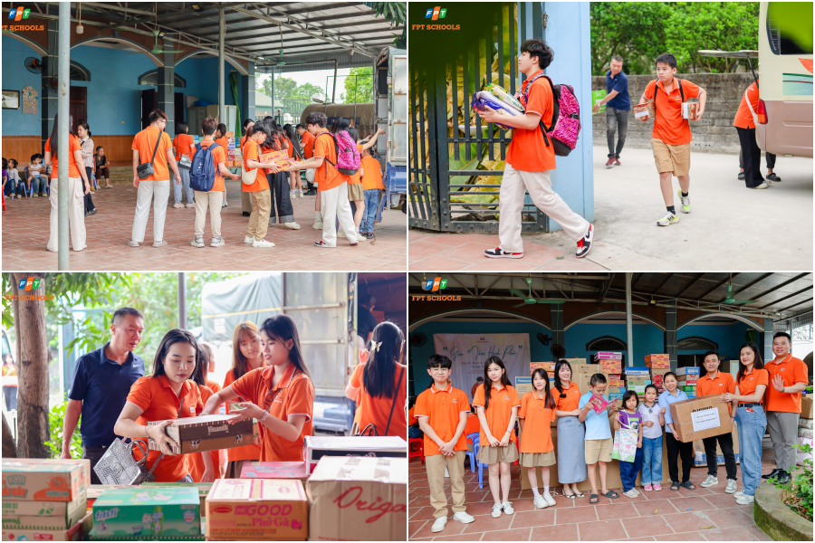 Gần 130 triệu đồng được học sinh nhà FPT School Cầu Giấy gây quỹ, cùng lan tỏa yêu thương đến Mái ấm Thánh Tâm 3 FPT School Cau Giay Du an Gieo mam hanh phuc 1