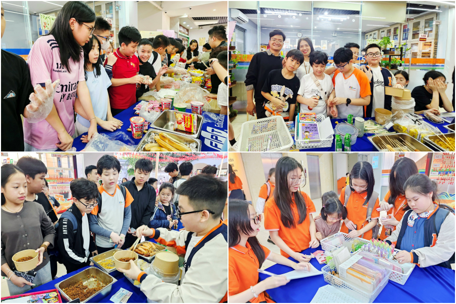 Gần 130 triệu đồng được học sinh nhà FPT School Cầu Giấy gây quỹ, cùng lan tỏa yêu thương đến Mái ấm Thánh Tâm 8 FPT School Cau Giay Gieo mam hanh phuc 4