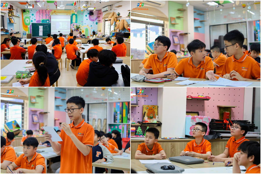 FPT School Cau Giay Lop hoc ket noi voi FSchool Hue 1