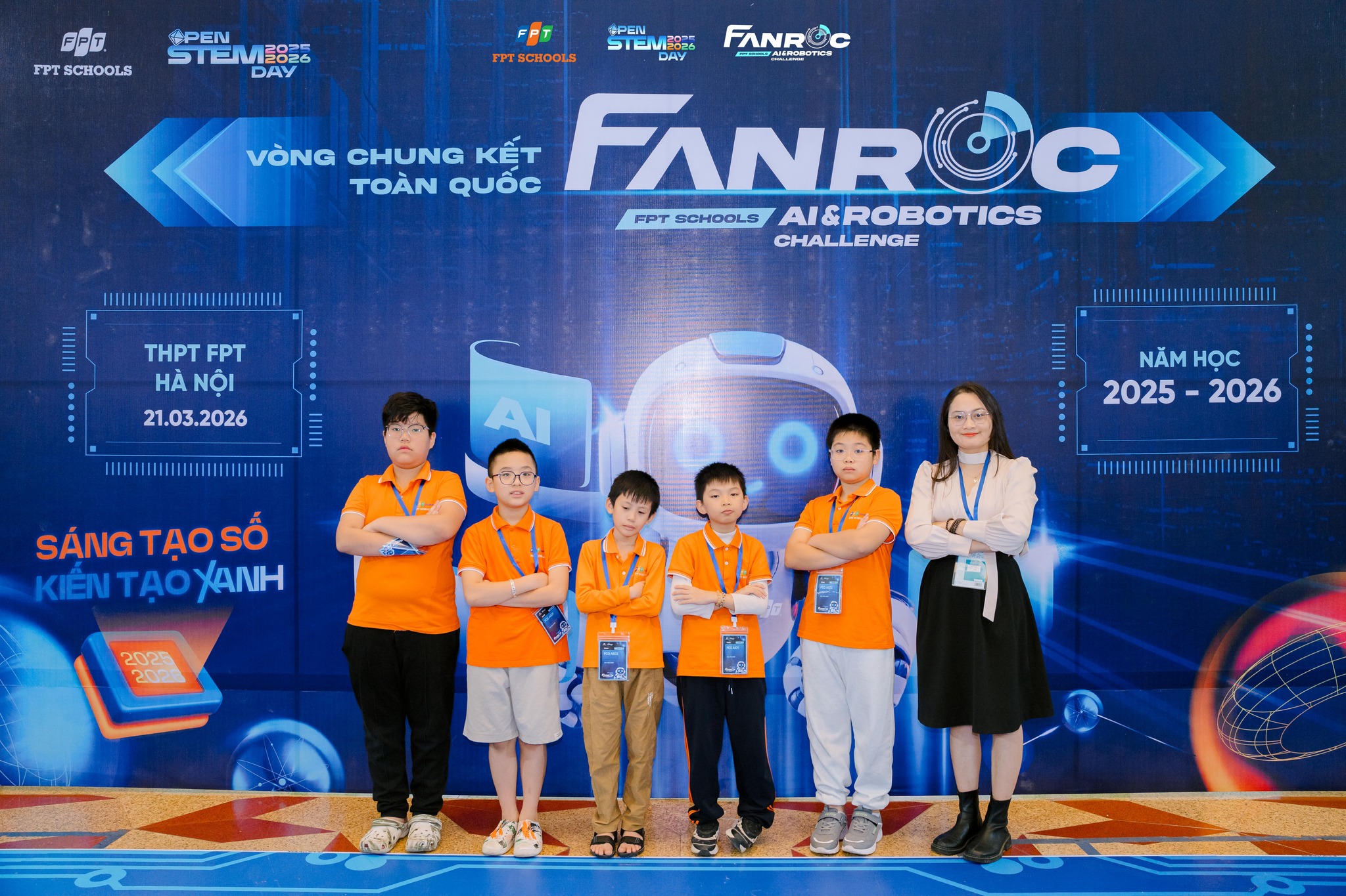 Học sinh FPT School Cầu Giấy đạt 5 giải thưởng lớn tại Open STEM Day 2025 - 2026 5 FPT School Cau Giay Ngay hoi Open STEM Day