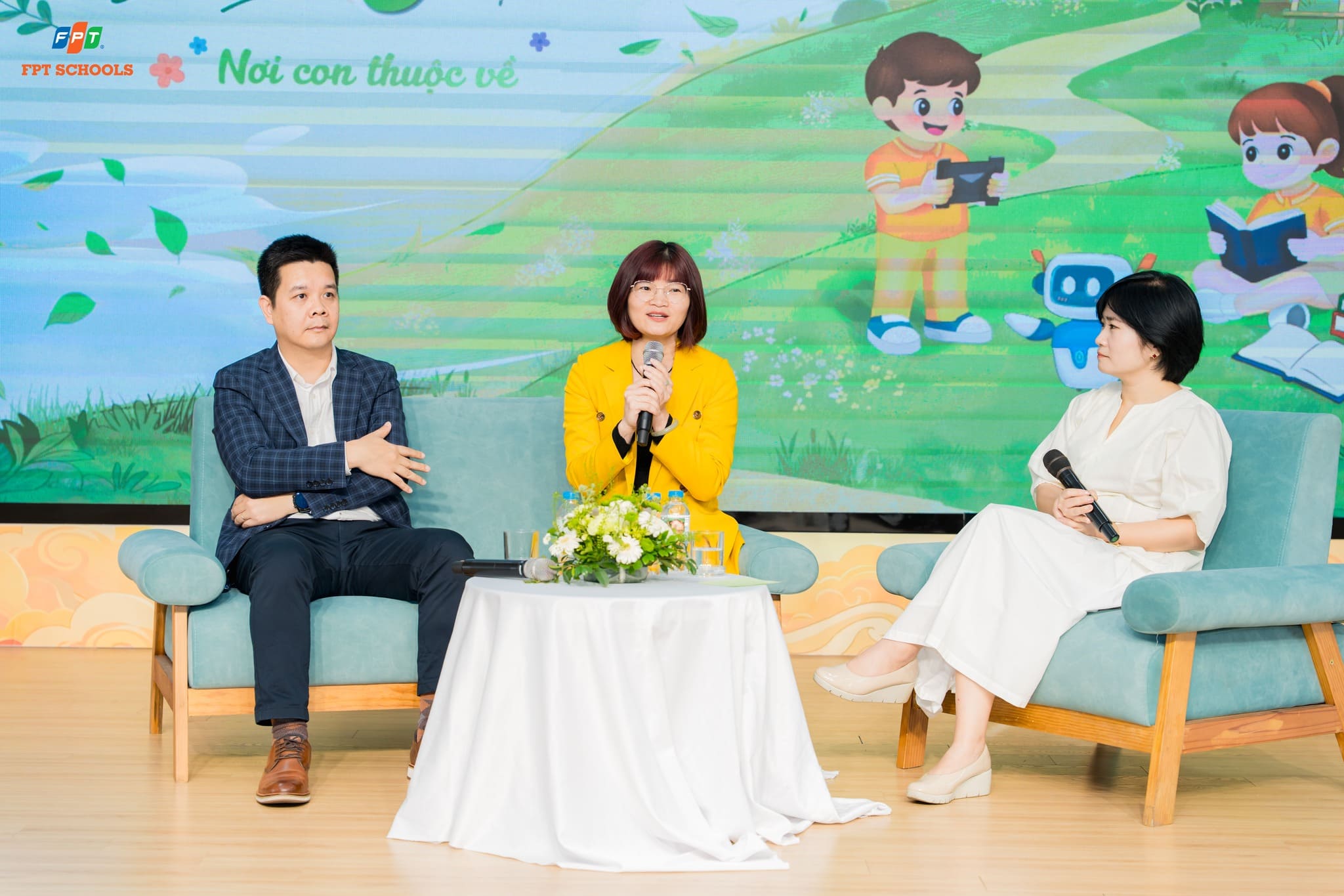 FPT Schools Cầu Giấy đồng hành cùng ba mẹ và các con gỡ rối nỗi lo trước ngưỡng cửa THCS 6 FPT Schools Cau Giay Talkshow The Belong Noi con thuoc ve 10 1