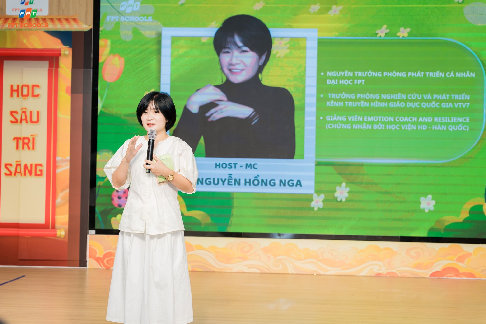 FPT Schools Cầu Giấy đồng hành cùng ba mẹ và các con gỡ rối nỗi lo trước ngưỡng cửa THCS 5 FPT Schools Cau Giay Talkshow The Belong Noi con thuoc ve 13