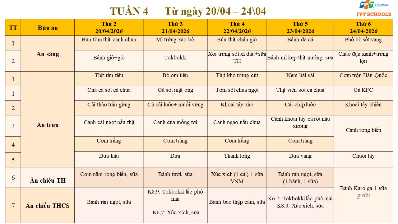 FPT Schools Cau Giay Thuc don thang 4 6