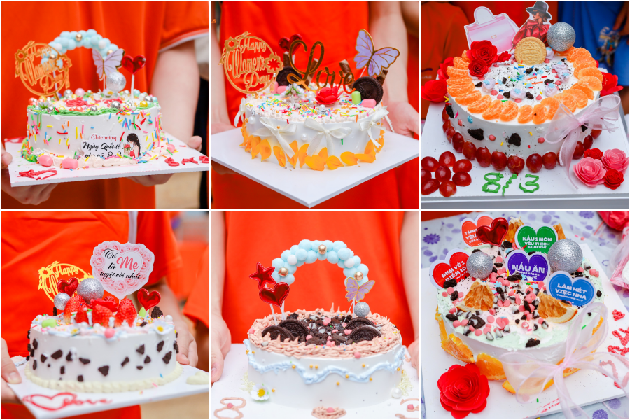 FPT Schools Cau Giay Trang tri banh kem 5