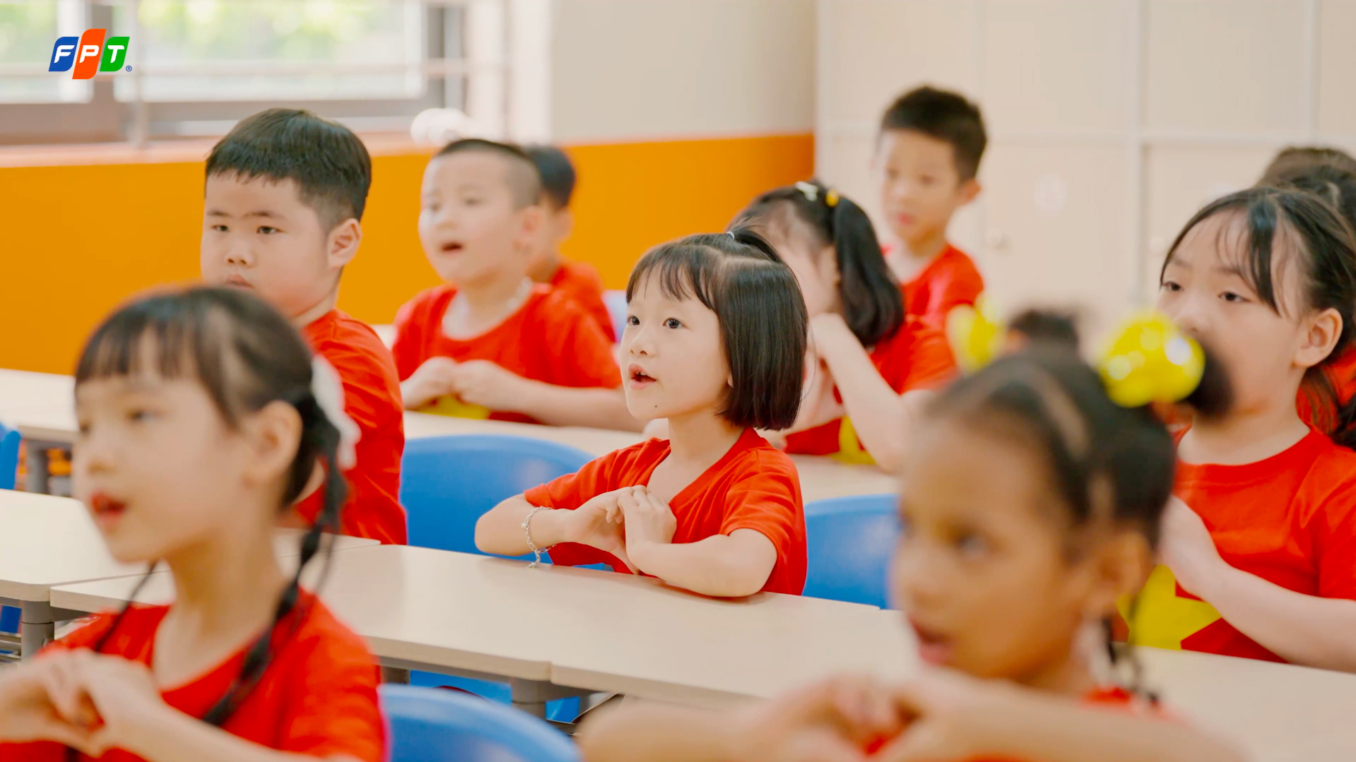 Hòa nhịp yêu nước, FPT School Cầu Giấy phát hành MV đầy tự hào 3 Học sinh khối Tiểu học FPT School Cầu Giấy tự hào hát vang giai điệu Việt Nam trong tim