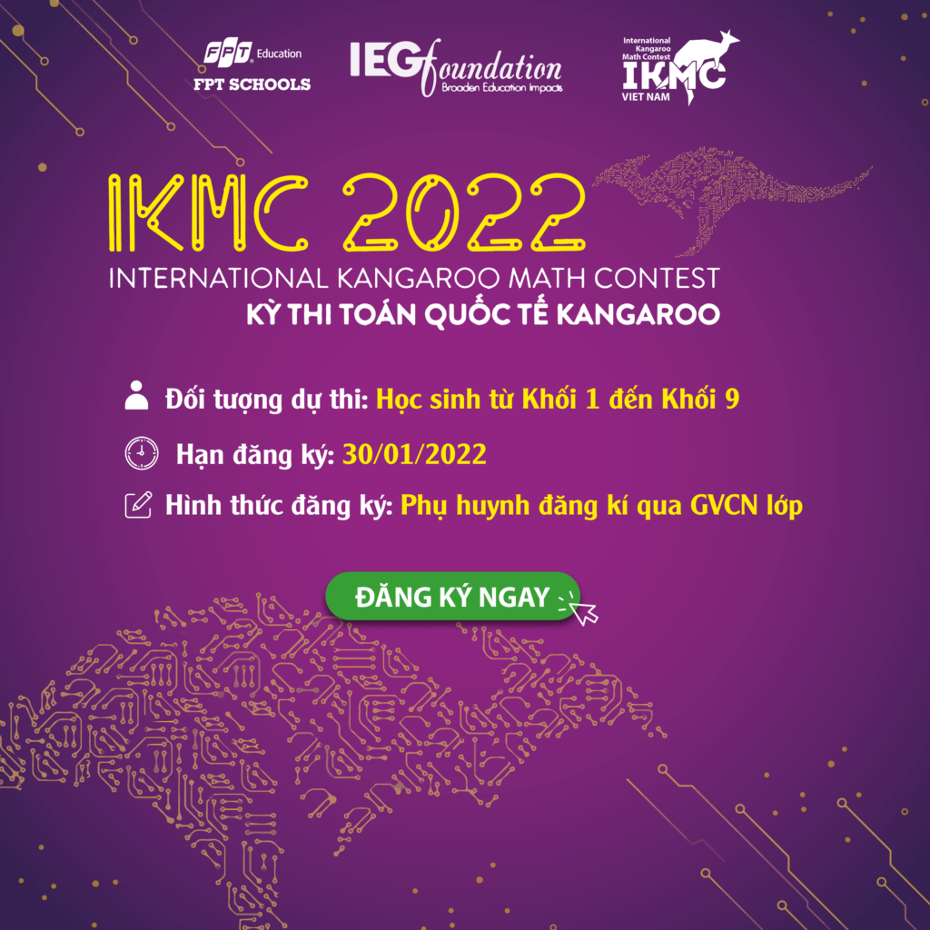 Kỳ thi Toán Quốc tế Kangaroo (IKMC) có quy mô lớn nhất thế giới