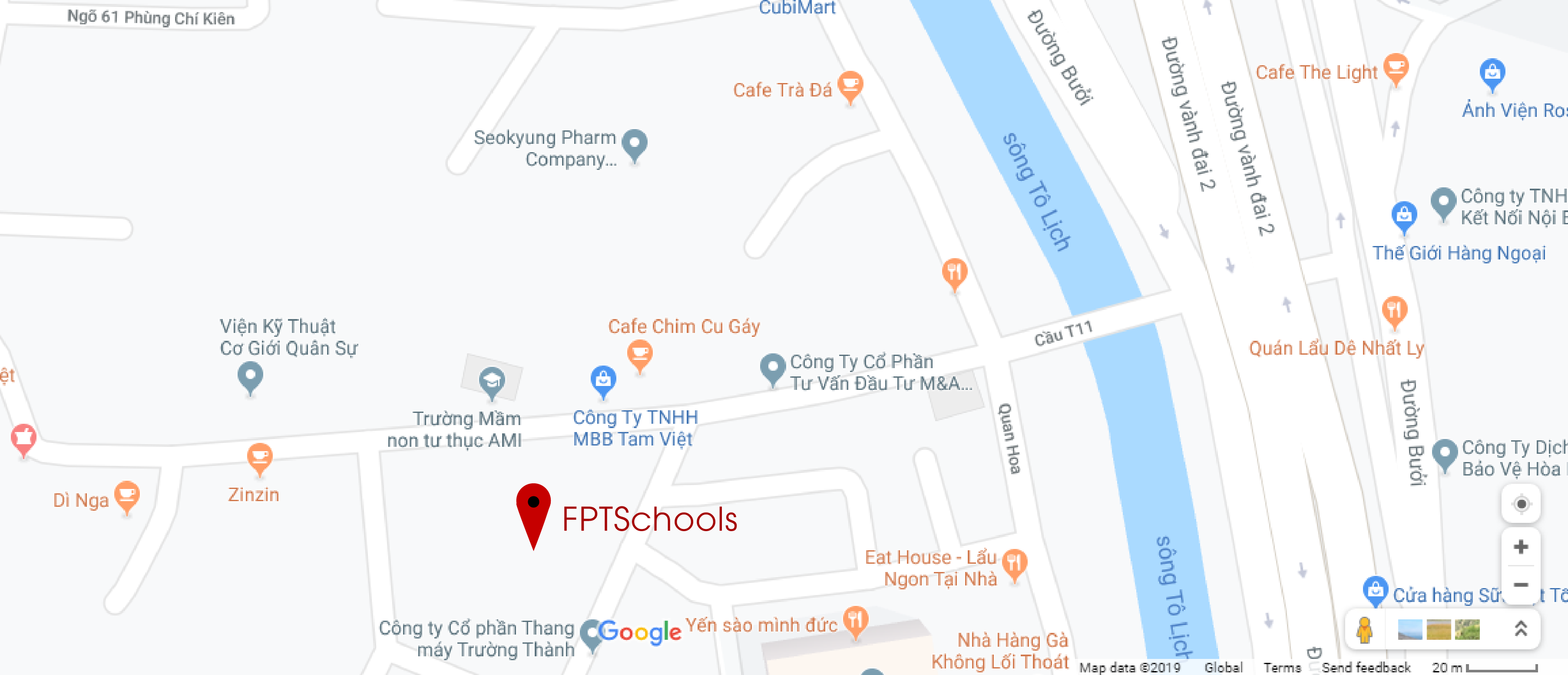 Map FPT Schools
