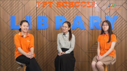 Phương Hoa, cô Hứa Tâm và Bảo Thư (từ trái sang) chia sẻ về môn Lịch sử trong FPT Talk số đầu tiên