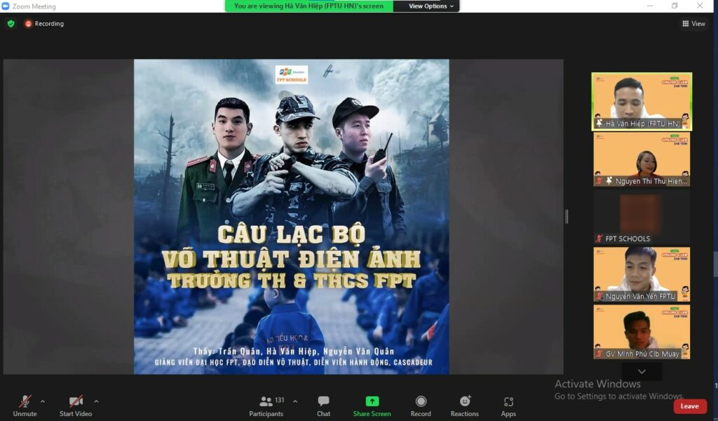  CLB Võ thuật điện ảnh 