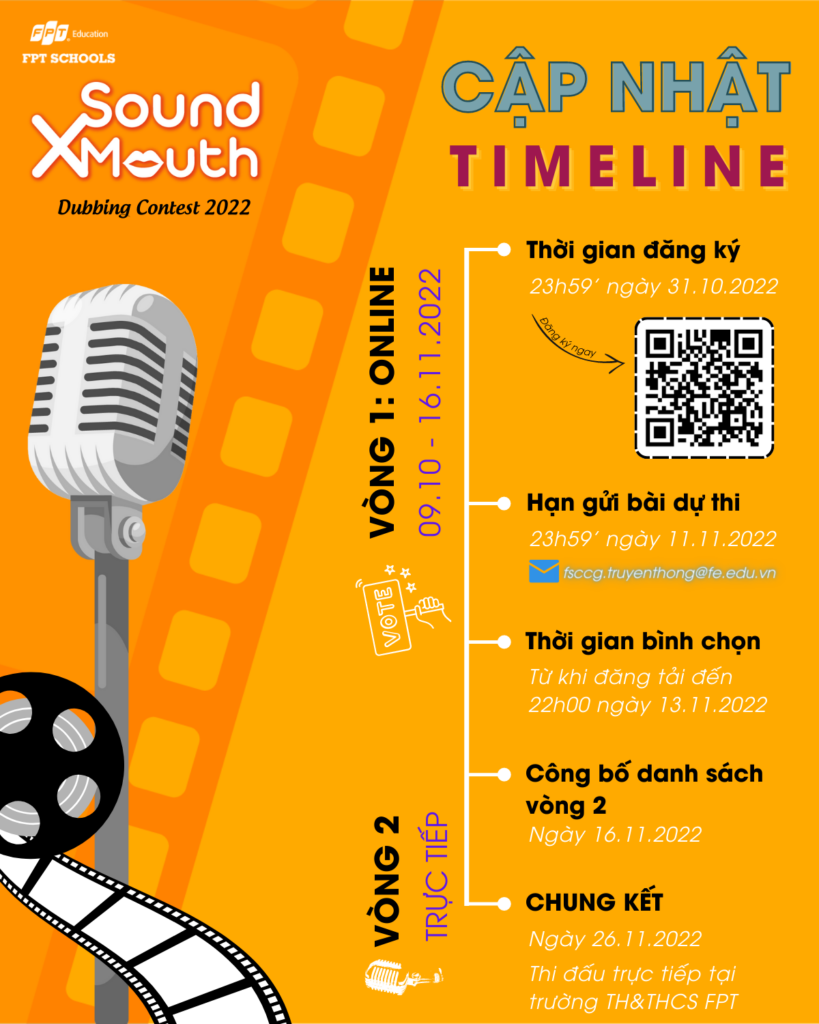 Timeline mới nhất cuộc thi SoundXMouth mùa 2