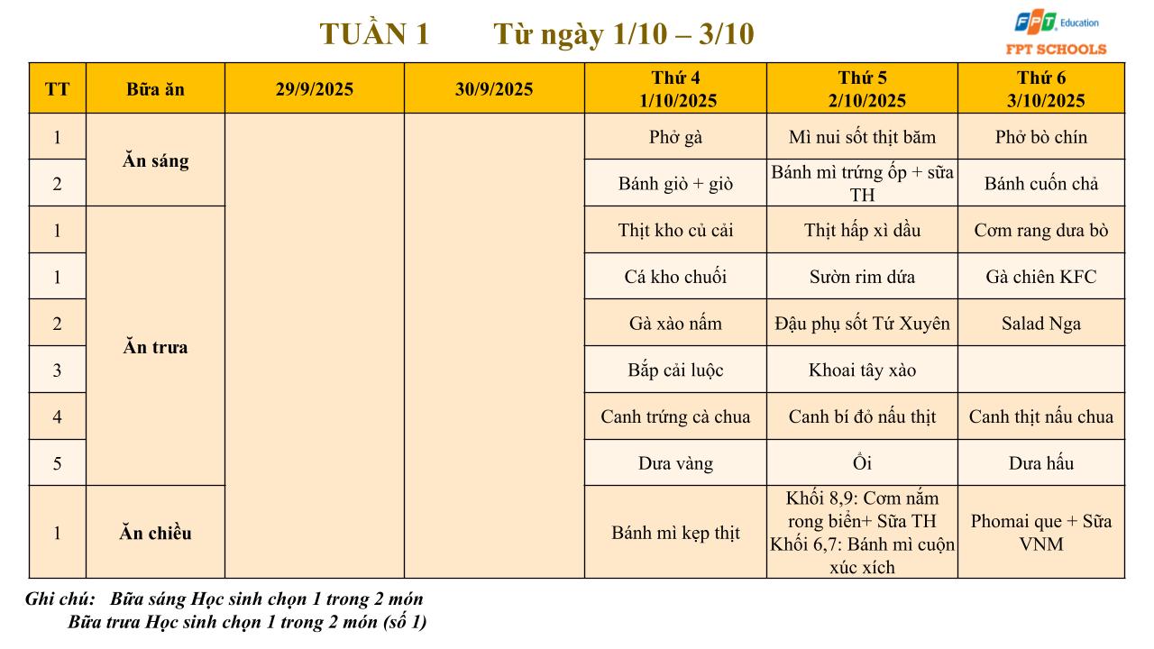 Thang 10 Menu THCS 1