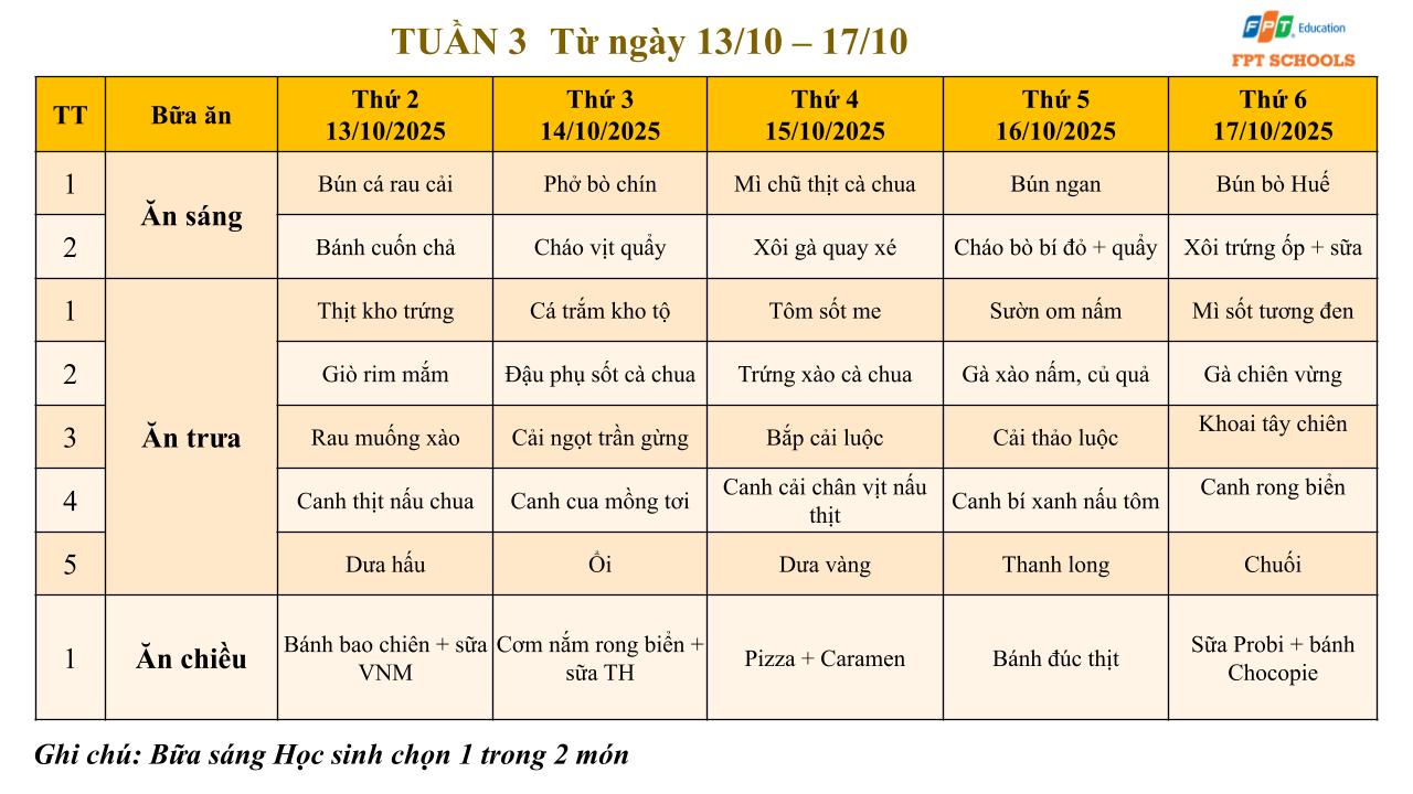 Thang 10 Menu Tieu hoc 3