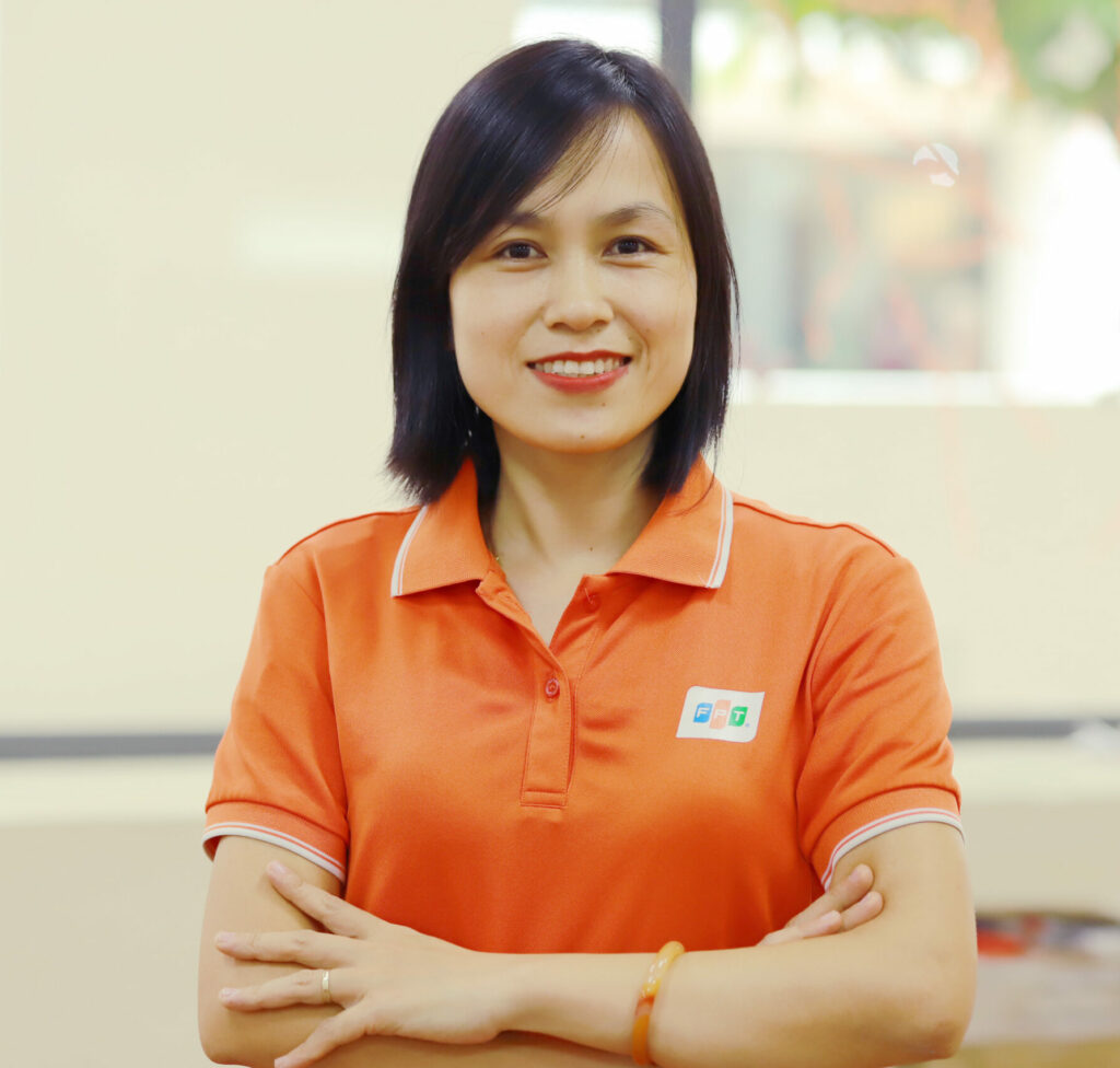 Cô giáo Nguyễn Thị Huyền - Trưởng khối 1, GV chủ nhiệm lớp 1A3 (2021-2022) trường TH&THCS FPT Cầu Giấy