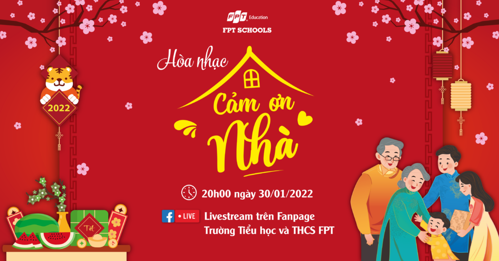 Thư mời tham dự Hòa nhạc “CẢM ƠN NHÀ”