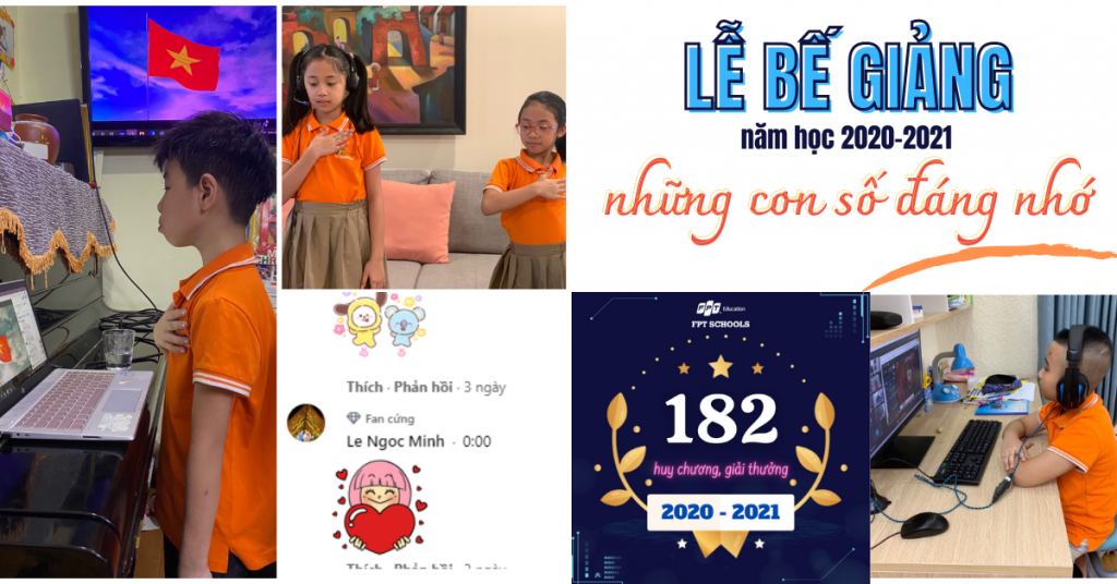 bế giảng trực tuyến